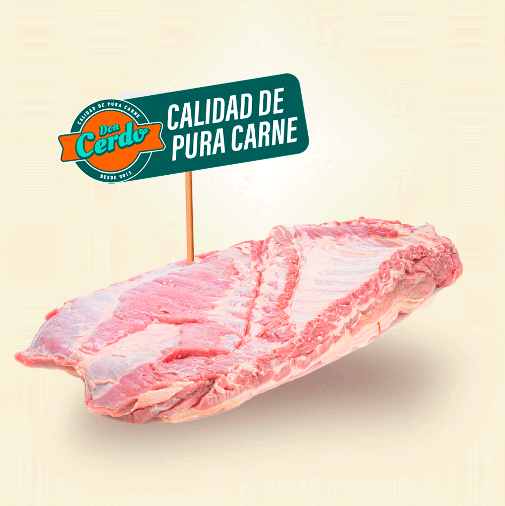 COSTILLAS CON CUERO