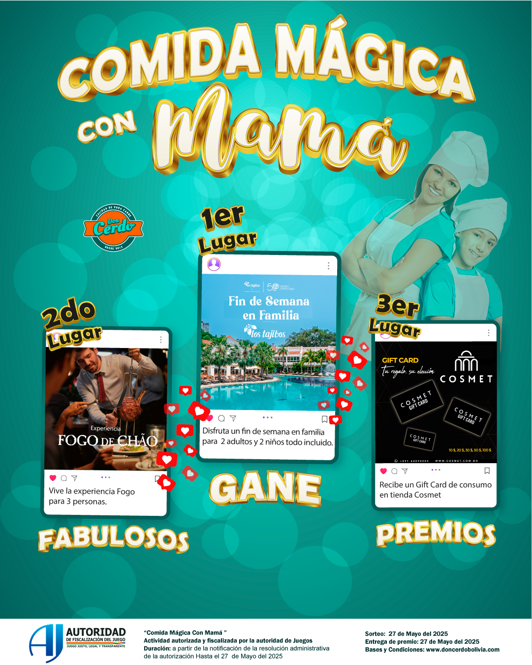 Concurso Comida mágica con mamá