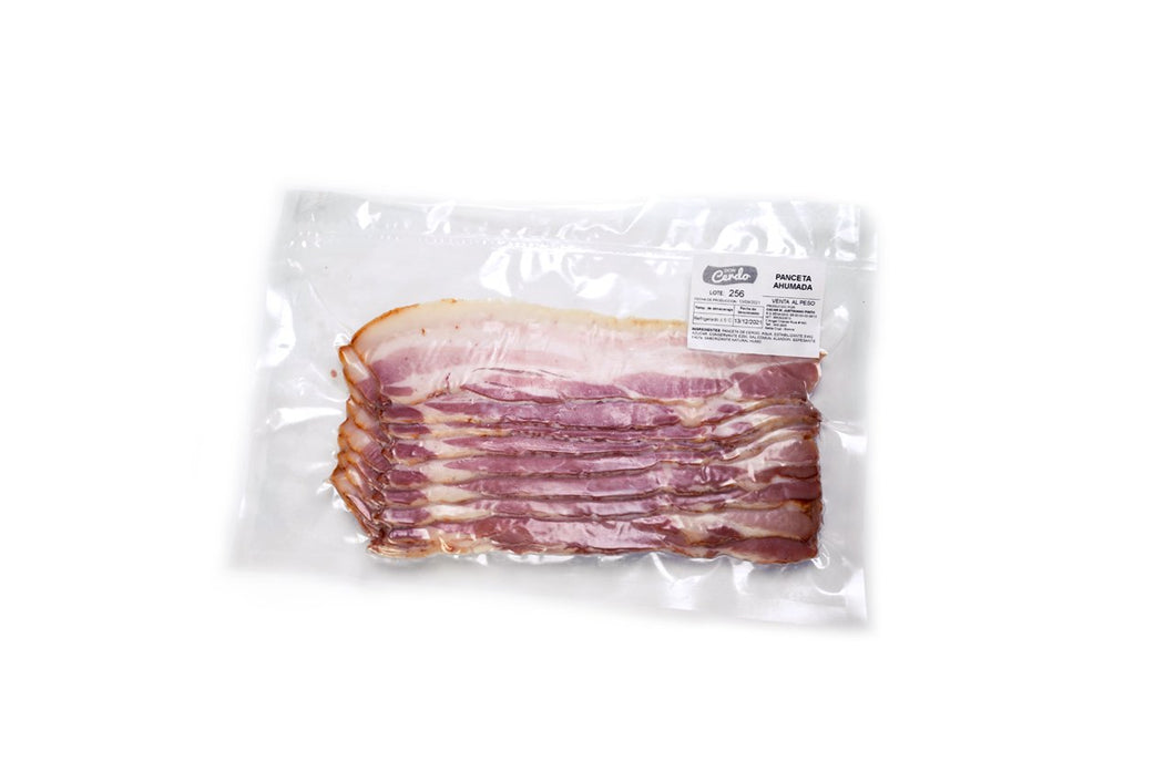 PANCETA AHUMADA AL VACIO 250 GR